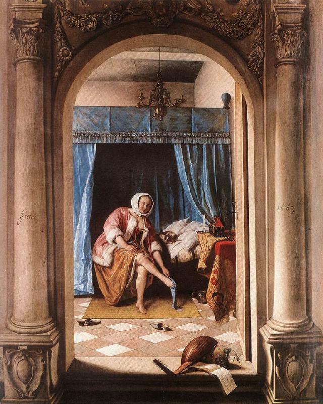 Jan Steen The Morning Toilet China oil painting art